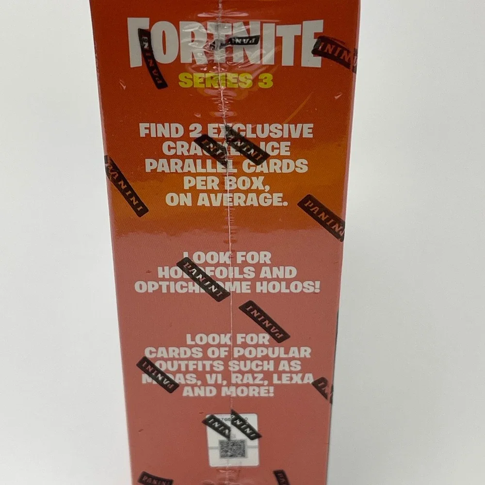 2021 Panini Fortnite Series 3 Mega Box Sealed 12 Packs 2 Cracked Ice Parallels